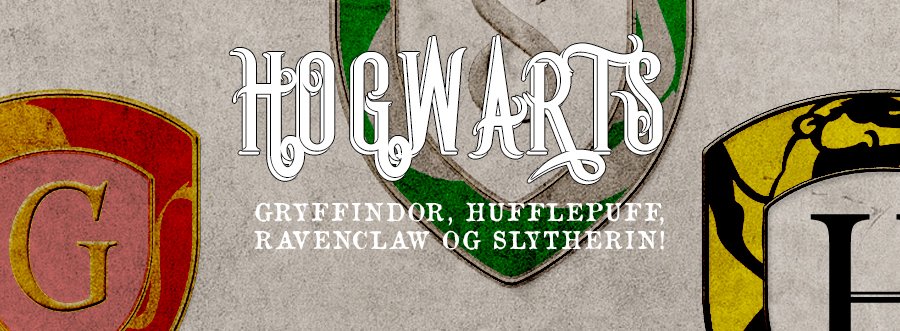 Ikoner og logoer, Hogwarts Edition, part 2: Kollegier!