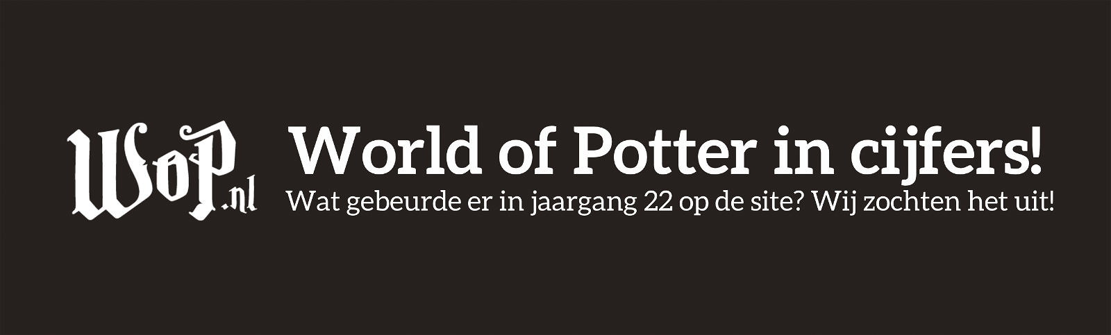 World of Potter in cijfers - Jaargang 22