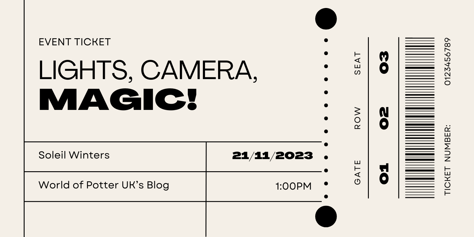 Lights, Camera, Magic! | Alnwick Castle