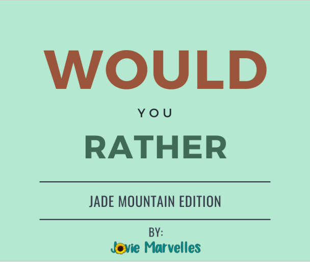 WOULD YOU RATHER | 002