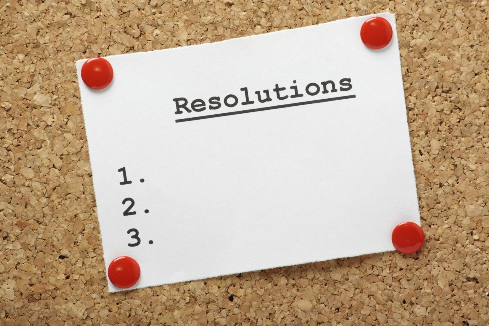 WoN - New Year Resolutions!