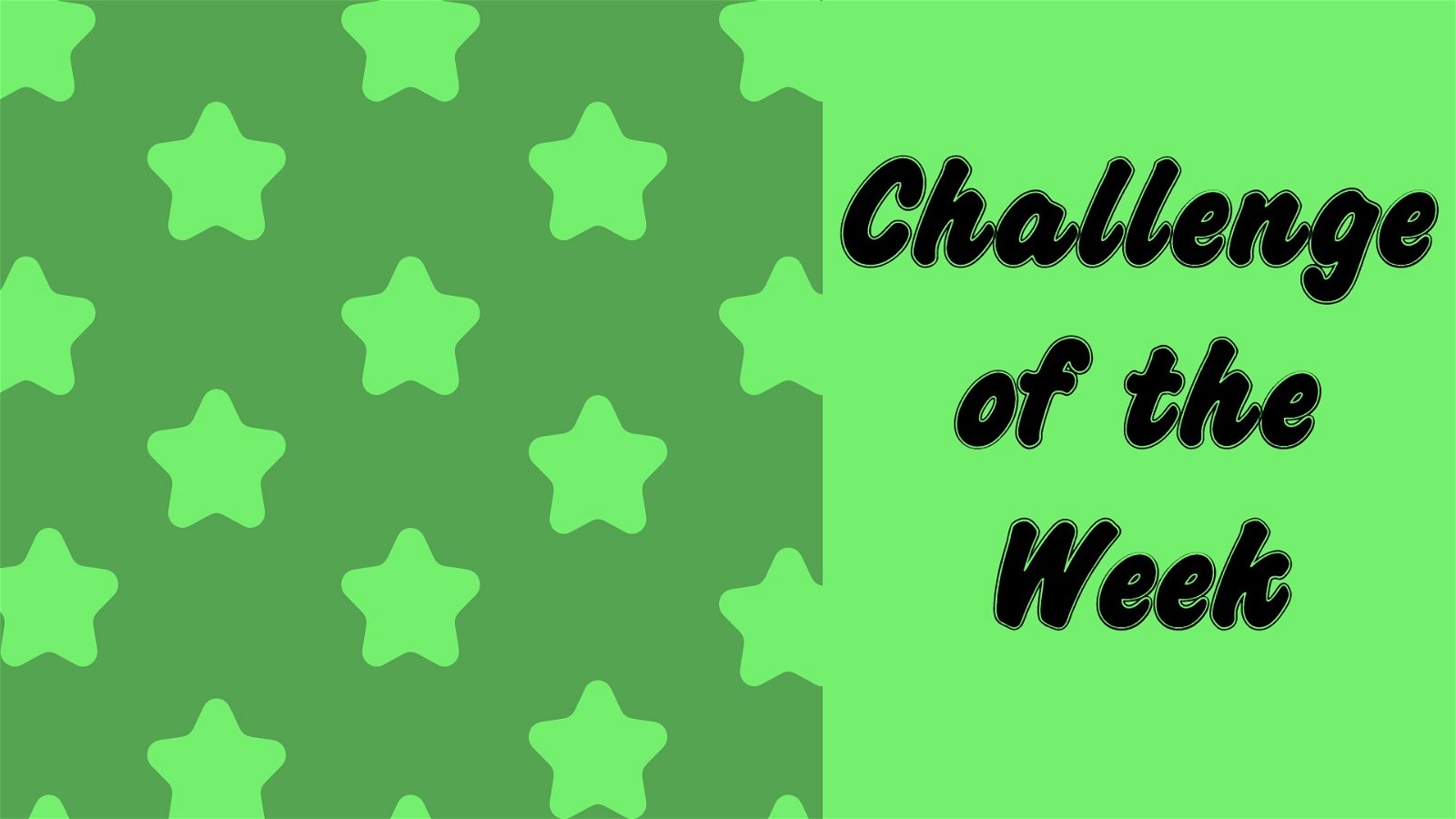Challenge of the Week