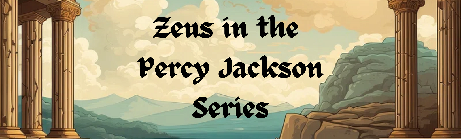 Zeus in the Percy Jackson Series